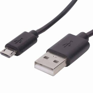мини usb: Кабель USB - micro USB Black - 0.6/0.8 метра — 1
