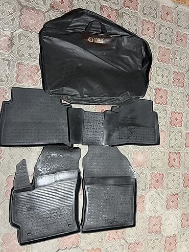 corolla s: 3D Резиновые Полики Для салона Toyota, цвет - Черный, Новый, Самовывоз — 1