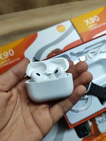 наушник про: Вакуумные, Apple, Новый, Беспроводные (Bluetooth), Классические — 7