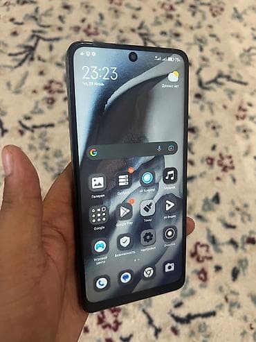 Redmi, Redmi Note 13, Б/у, 128 ГБ, цвет - Черный, 2 SIM — 2