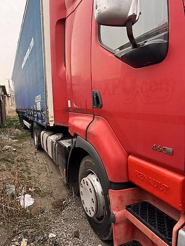 турбина даф: Тягач, Renault, 2012 г., Шторный — 4