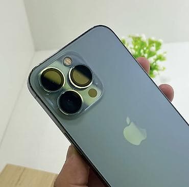 iphone 12 mini: IPhone 13 Pro, Б/у, 512 ГБ, Pacific Blue, Чехол, 93 % — 5