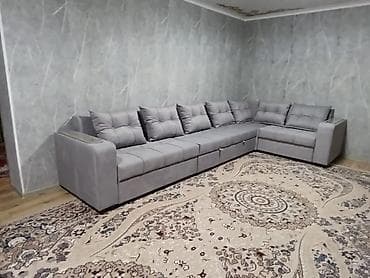 уголок 5 5: Угловой диван, C подушками — 2