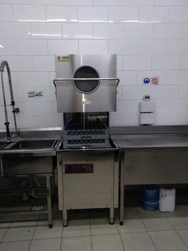 оборудование мойка: Промышленная посудомоечная машинка Для ресторанов,кафе,столовой — 2