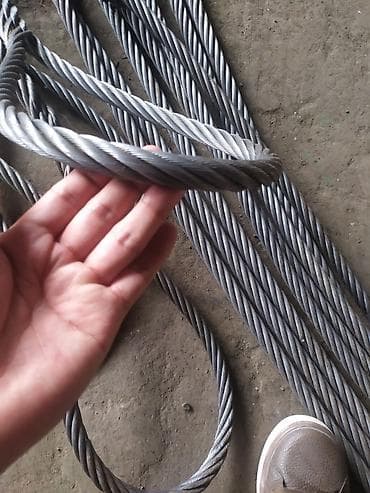 ручной металоискатель: Трос стальной канат диаметр 12 мм РОССИЯ, Белорецк ГОСТ, Паспорт — 3