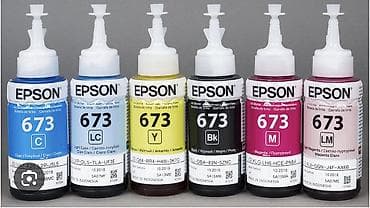 type s: Чернила Epson — оригинальные бутылочки для струйного принтера Epson — 1