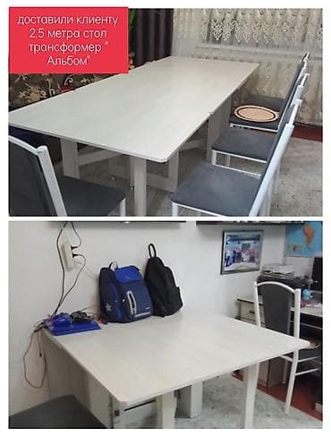 бильярдный стол трансформер: Стол трансформер Для кухни, Раскладной стол — 8