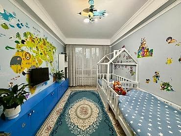 70: 3 комнаты, 120 м², сквер Тоголок Молдо Элитка, 2 этаж, Дизайнерский ремонт — 5