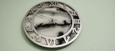 часы из эпоксидной смолы: Настенные часы из эпоксидной смолы диаметр 30-40 см — 4