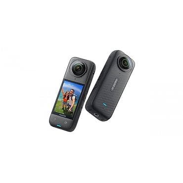 Экшн‑камера 360° Insta360 x4 - Две сверхширокоугольные линзы для