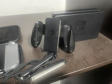ps2 android: Nintendo Switch (не OLED), серые Joy‑Con. Комплектация: - консоль — 4