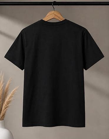 шым жынсы: Эркектердин футболкасы, M, Massimo Dutti, Жаңы, түсү - Кара, Өзү алып кетүү, Акылуу жеткирүү — 2