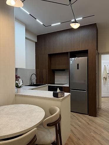 квартира эверест: 2 комнаты, 50 м², Тунгуч мкр Элитка, 13 этаж, Дизайнерский ремонт — 6
