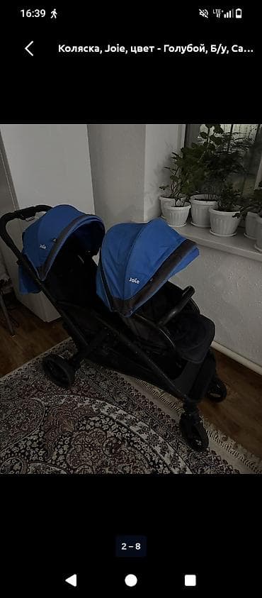 doona x: Коляска для двойни Joie (тандем, одно за другим) - Два полноценных — 1