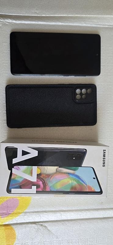 samsung galaxy a71: Samsung Galaxy A71, Б/у, 128 ГБ, цвет - Черный, 2 SIM — 2
