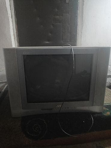 ТВ и видео: Телевизор JVC (кинескопный, серебристый корпус) - Диагональ экрана — 3