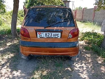 Унаа: Daewoo Matiz: 2002 г., 0.8 л, Кол менен иштөөчү, Бензин, Седан — 5