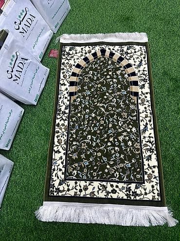 намазник штапель: Жайнамаз, Подарочный, цвет - Зеленый — 2