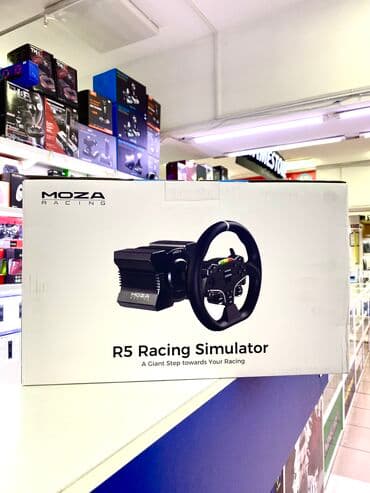 руль с педалями: **🔥 Мощь и стиль в одном наборе! 🔥** **Moza R5 Bundle** – это твой — 1