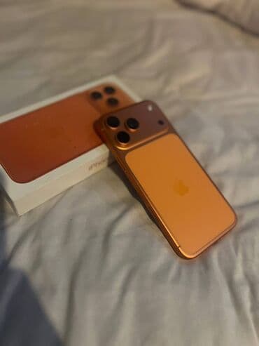 бу телефоны в бишкеке редми: IPhone 17 Pro Max, 256 ГБ, Оранжевый, Чехол, Кабель, Коробка — 8