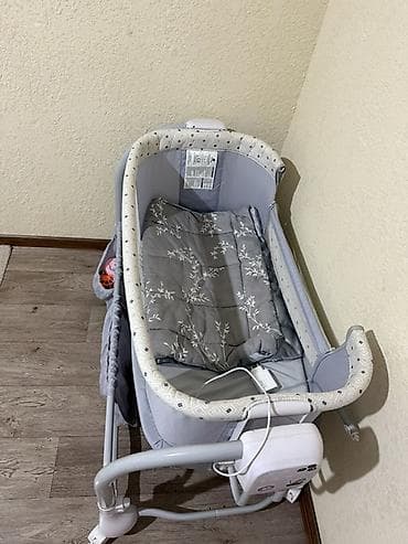 mamaroo 3 0: Люлька, Б/у, Колыбель, Металл, цвет - Серый, Самовывоз — 4