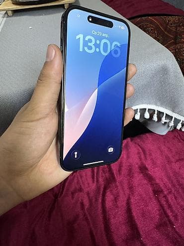 айфон 13 цена бишкек бу: IPhone 14 Pro, Колдонулган, 256 ГБ, Кара, Каптама, 90 % — 6