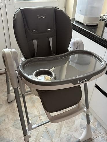 small table: Стульчик для кормления, Другой бренд, Другой вид, цвет - Серый, Самовывоз — 2