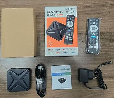 case logic: ​📺 Мощная Смарт ТВ приставка Q1 MINI+ TV BOX S (Android 14.0) — — 2
