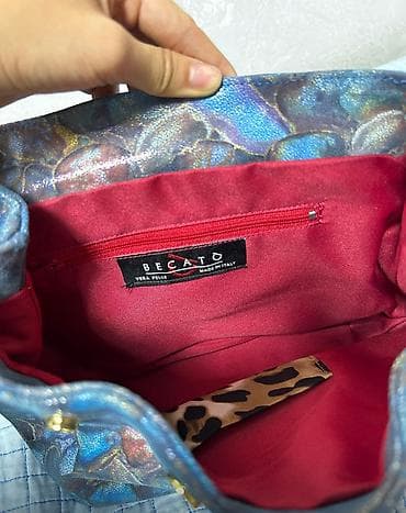 бир: Рюкзак BECATO, Made in Italy - Бренд: BECATO (бирка и фирменная — 5