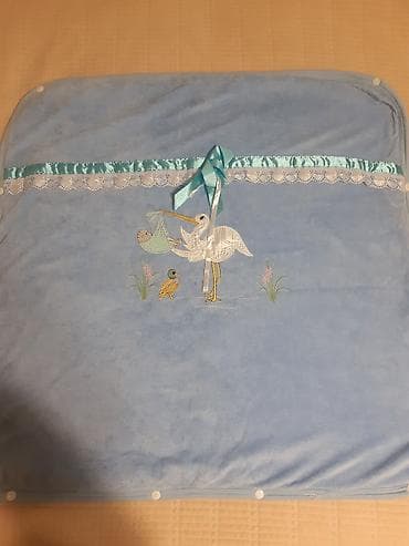 Одеяла и пледы: Комплект одеяла и подушки, Б/у, Все сезоны, Двусторонний — 4