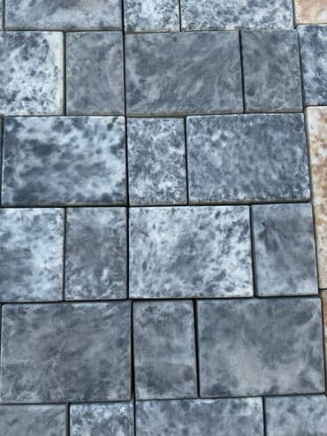 брусчатка бишкек цена: Брусчатка ромашка, цвет - Серый, Бетонная, Для двора, Литая, Новый — 12