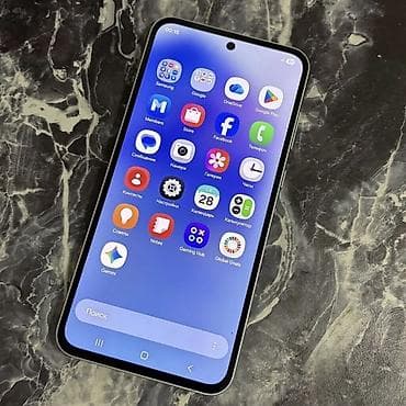 iphone 9: Samsung Galaxy A55, Б/у, 256 ГБ, цвет - Белый, 1 SIM, 2 SIM, eSIM — 7