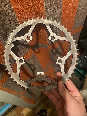 format velosiped: С БОЛЬТАМИ ДАМ Велосипедная передняя звезда (чейнринг) - Материал — 1