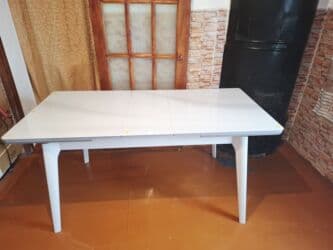 стол шкаф кухонный: Кухонный стол, Прямоугольный, Раскладной — 3