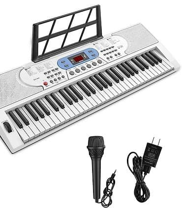 fifine ampligame: Синтезатор/электронное пианино 61 клавиша - Полноразмерная клавиатура — 3