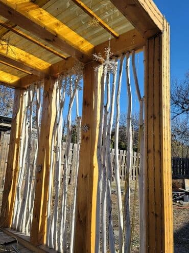 садовый дом: Декоративная деревянная конструкция! Дерево 100%, арка для магазинов — 3