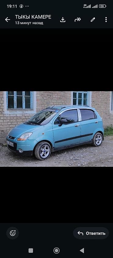 мини электро мабиль: Chevrolet Spark: 2005 г., Механика, Бензин, Хэтчбэк — 6