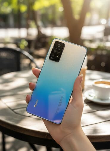 подготовка к орт книги: Redmi, Redmi 11 Prime 4G, Жаңы, 128 ГБ, түсү - Көгүлтүр, 2 SIM — 1