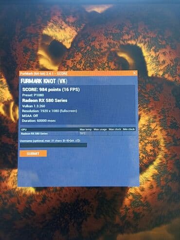 товары для компьютера: Компьютер, ядер - 8, ОЗУ 16 ГБ, Игровой, Б/у, AMD Ryzen 7, AMD Radeon RX 580, NVMe — 5