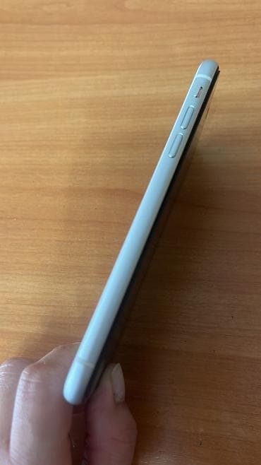 Техника жана электроника: IPhone 11, белый цвет Характеристики и детали с фото: - Память: 64 ГБ — 8