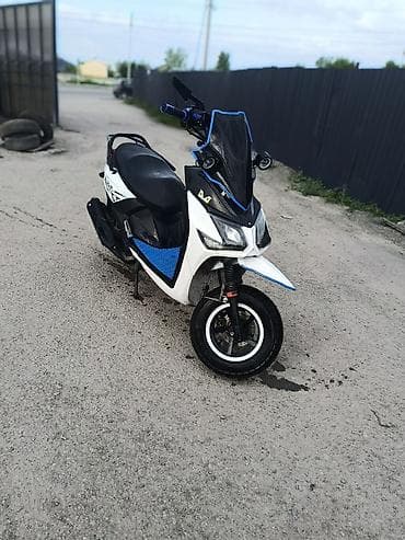 Скутеры: Макси-скутер Ангел, 150 куб. см, Бензин, Б/у — 2