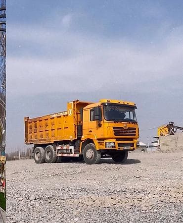 Самосвал SHAANXI (Shacman) оранжевый - Конфигурация шасси