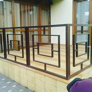 Изготовление перил Материал: Кованное железо, Для дома, Бесплатная доставка at lalafo.kg Изготовление перил Материал: Кованное железо, Для дома, Бесплатная доставка