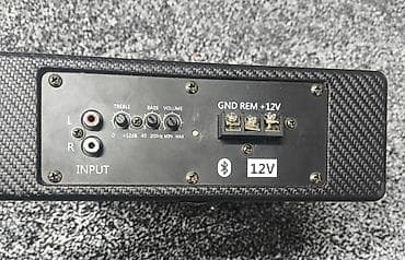 80 б4: Активный автомобильный сабвуфер с высокочастотным динамиком и — 2