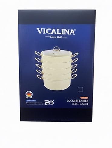 airpods hoco: Пароварка VICALINA 30 см - Комплектация: кастрюля-основание 8,0 л + 4 — 1