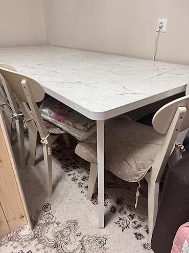 Бычуучу столдор: Ашкана үчүн үстөл, Жаңы, Тик бурчтуу, Бүктөлбөгөн lalafo.kg да — 2 Бычуучу столдор: Ашкана үчүн үстөл, Жаңы, Тик бурчтуу, Бүктөлбөгөн — 2