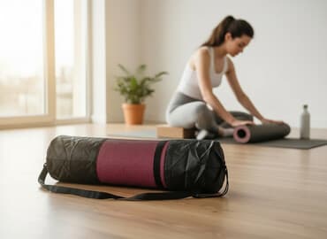 настольный теннисная ракетка: 1) Новый коврик (ни разу не использовался) для фитнеса и йоги + — 1