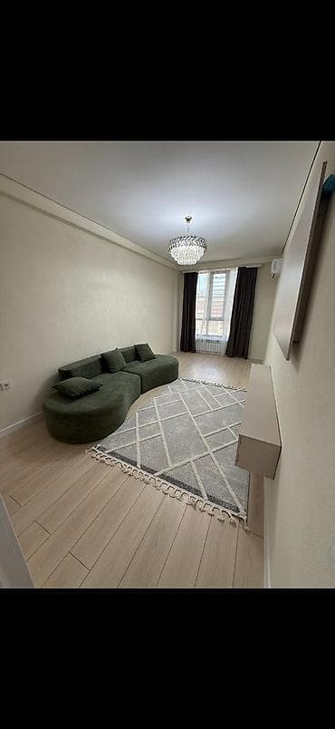 discovery studio: 1 комната, 48 м², Асанбай мкр Элитка, 14 этаж, Евроремонт — 1