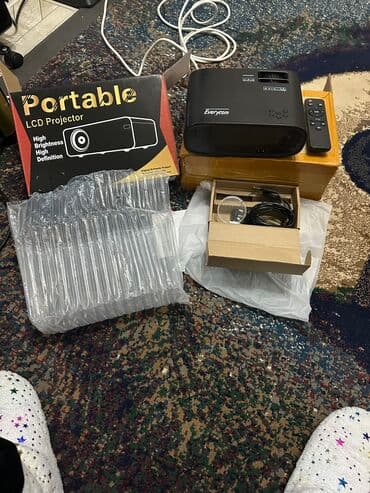 студийная звуковая карта: Проектор новый LED NDMI TV — 1