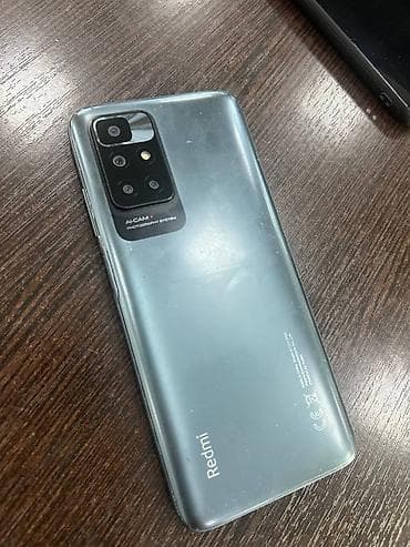 mi a9: Redmi, Redmi 10, Б/у, 128 ГБ, цвет - Серый, 2 SIM — 3